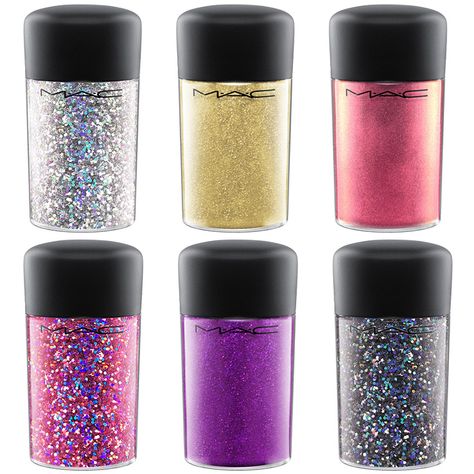 Glitter Makeup Products, Mac Glitter, Mac Nails, Glitter Product, Makeup Materials, Sparkly Makeup, Glitter Crafts, Cosmetic Glitter, Colored Eyeliner