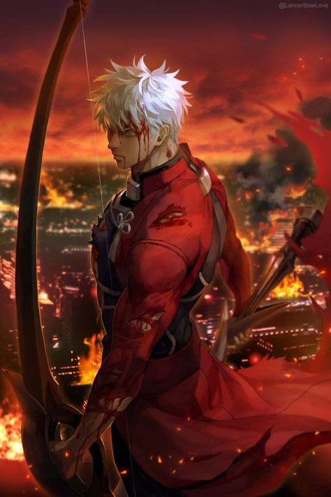 Fate Emiya, Fate Apocrypha Mordred, Emiya Shirou, Archer Emiya, Fate Archer, Ghost Album, Shirou Emiya, Fate Apocrypha, Red Knight