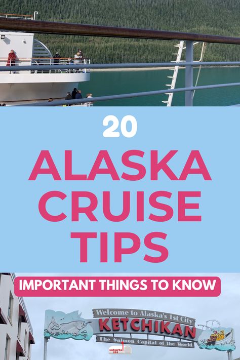 Thinking about an Alaska cruise for your next vacation? Exploring Alaska is a bucket list adventure. Whether you're cruising in the summer or planning an Alaska cruise in September, I've got some handy cruise tips to help you get the most out of your travel to Alaska. Learn how much to budget for shore excursions and best cruise cabin on Alaska cruise! You’ll find these Alaska cruise tips super useful- great for Alaska honeymoon vacations or family vacations to Alaska! Alaska Cruise And Land Tour, Disney Alaska Cruise, Alaska Honeymoon, Travel To Alaska, Lifetime Bucket List, Cruising Tips, Bucket List Adventure, Alaska Cruise Tips, Cruise To Alaska