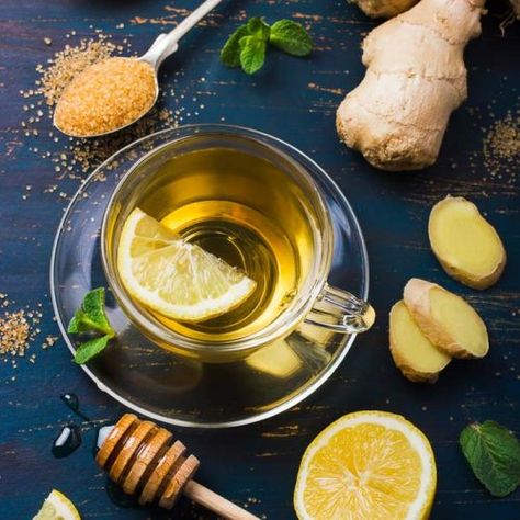 Green tea with ginger and lemon for weight loss - Berry&Maple Ginger Honey Lemon Tea, Green Tea With Ginger, Broccoli Smoothie, Tea With Ginger, Honey Lemon Tea, Ginger And Lemon, Ginger Honey Lemon, Green Tea Detox, Green Tea Lemon