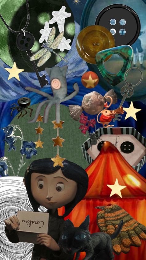 Button Wallpaper, Weird Wallpaper, Coraline Wallpaper, Cocoppa Wallpaper, Collage Background, Simple Wallpapers, Kawaii Wallpaper, Phone Themes, Coraline