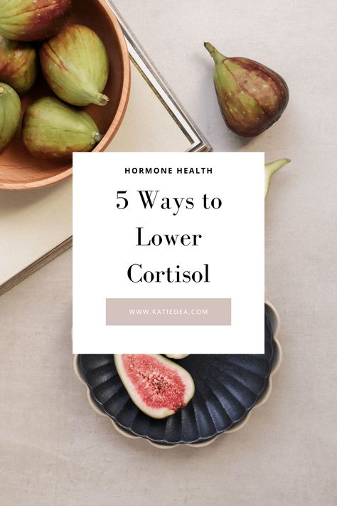 5 Simple Ways to Lower Cortisol to Make Your Hormones Happy - Katie Dea Cortisol Detox Recipes, Clean Organized House, Lower Cortisol, Organized House, Lower Cortisol Levels, 30 Grams Of Protein, High Cortisol, Help Yourself, Regulate Blood Sugar