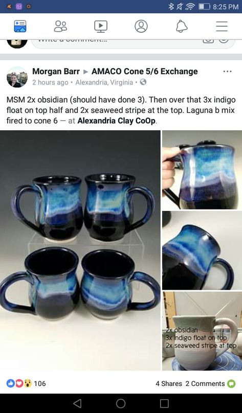 Northern Lights Glaze Combo, Glaze Inspiration, Glaze Layering, Ceramic Glazing, Glaze Combinations, Glaze Combos, Glaze Ideas, Pottery Glaze, Amaco Glazes