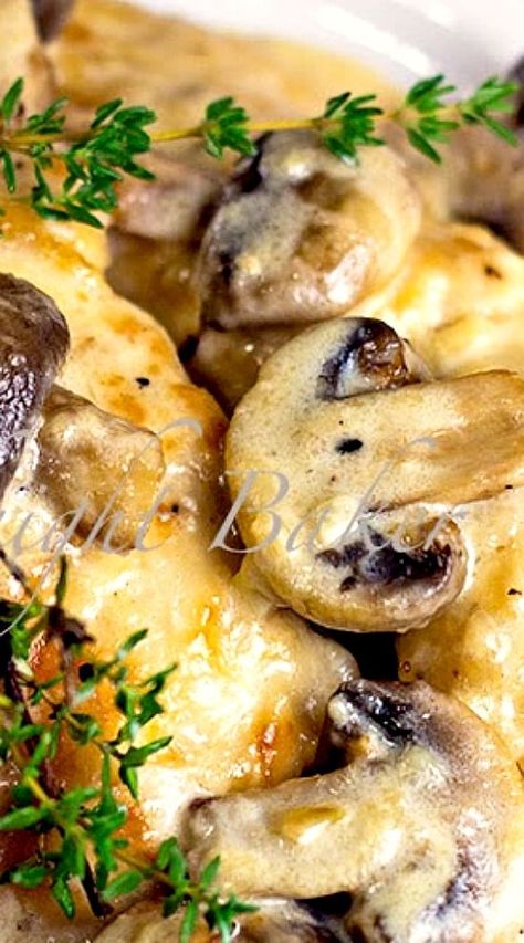 Mushroom Asiago Chicken (dinner recipe) Mushroom Asiago Chicken, Asiago Chicken, Chicken Entrees, Turkey Dishes, Chicken Main Dishes, Asiago, Chicken Dishes Recipes, Poultry Recipes, Chicken Dinner Recipes