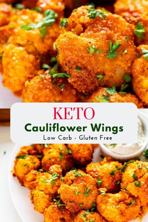 Keto Cauliflower Buffalo Bites, Low Carb Cauliflower Wings, Keto Buffalo Cauliflower Air Fryer, Gluten Free Cauliflower Bites, Gluten Free Cauliflower Wings, Keto Veggie Sides, Gluten Free Buffalo Cauliflower, Keto Cauliflower Wings, Keto Buffalo Cauliflower