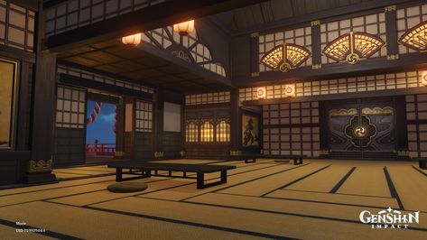 Japanese Palace Interior, Japanese Castle Interior, Japanese Palace, Fantasy Interior, Infinity Castle, Futuristic Anime, Surreal Places, Gacha Background, Palace Interior