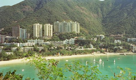 Repulse Bay - Hong Kong 1978 | This was our favorite beach.  My sister and I went with our mother many summer afternoons. Hong Kong 1980s, Repulse Bay, Repulse Bay Hong Kong, Made In Hong Kong 1997, British Hong Kong, Hong Kong Famous Places, China Map, New Territories Hong Kong, Now And Then Movie