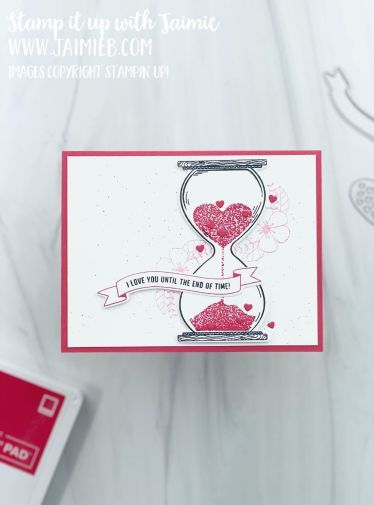 Stampin' Up! Time Together Love Card Wedding Anniversary Cards, Cute Heart, My Team, Love Cards, Stamping Up, Happy Anniversary, Valentine Day Cards, Anniversary Cards, Stampin Up Cards