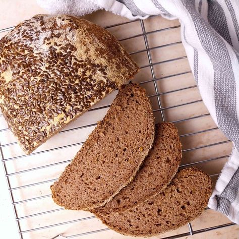 Easy Teff Bread (Gluten-Free & Vegan) Teff Bread Recipe, Plant Paradox Food List, Teff Bread, Greek Easter Bread, Gluten Recipes, Teff Flour, Almond Bread, Lectin Free, Pan Sin Gluten