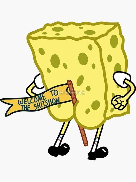 Welcome To The Shitshow, Spongebob Squarepants, The Go, Fox, For Sale