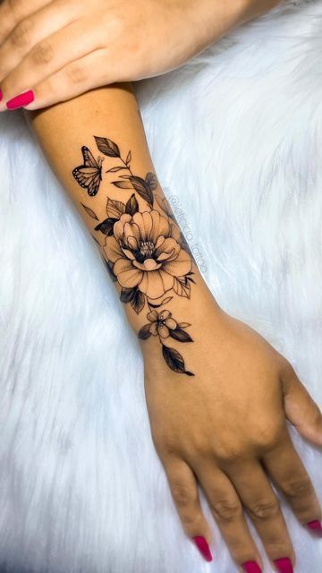 Best tattoo designs for men and women || Small tattoo designs || Simple Tattoos || Tattoo Ideas tattoo ideas for female || Small Tattoos || butterfly tattoo Wrap Around Forearm Tattoo Women Unique, Feminine Arm Tattoos, Gangster Tattoo, Butterfly Tattoos On Arm, Hand Tattoos For Girls, Tattoos For Women Flowers, Tattoo Quotes For Women, Forearm Tattoo Women, Leg Tattoos Women