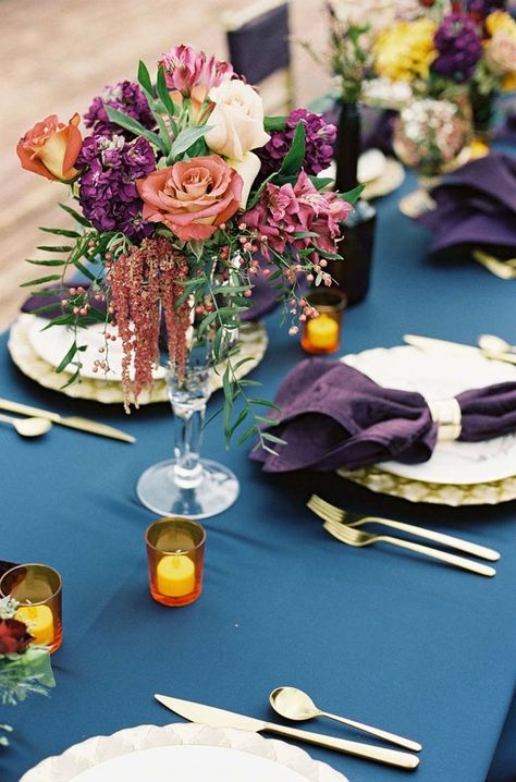 Jewel Tone Wedding Theme, Cheap Wedding Table Centerpieces, Lilac Wedding Bouquet, Boho Wedding Theme, Fall Purple, Jewel Tone Wedding, Lilac Wedding, Jewel Wedding, Boho Theme