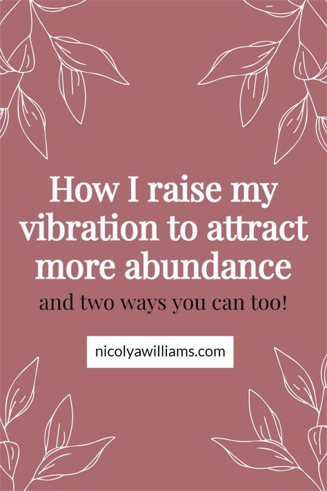 Do you want to learn how to raise your vibration, energy, and frequency? The law of vibration means that everything moves and nothing rests... Essentially when you think of something, whether through your conscious or subconscious mind, you set off a chain of reactions that change the vibration of your body. CLICK HERE to learn two ways to raise your vibration and energy to attract more abundance. Live In Your Car, Ways To Raise Your Vibration, Law Of Vibration, Energy Science, Vibration Energy, Raise Vibration, Same Energy, Everything Is Energy, Raise Your Vibration