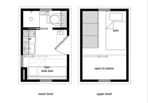 8x12 tiny house plans | Michael Janzen runs the very cool blog TINYHOUSEDESIGN.com Micro Living, Micro Homes, Bathroom Layout Plans, Tumbleweed Tiny Homes, Tiny House Layout, Tiny House Plan, Tiny House Floor Plans, Tiny House Bathroom, Micro House