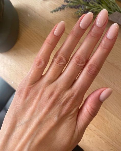 Summer Nail Color, Cnd Nail Polish, Best Summer Nail Color, Soft Pink Nails, Long Natural Nails, Nail Color Trends, French Manicure Nails, Beige Nails, Proof Of Concept