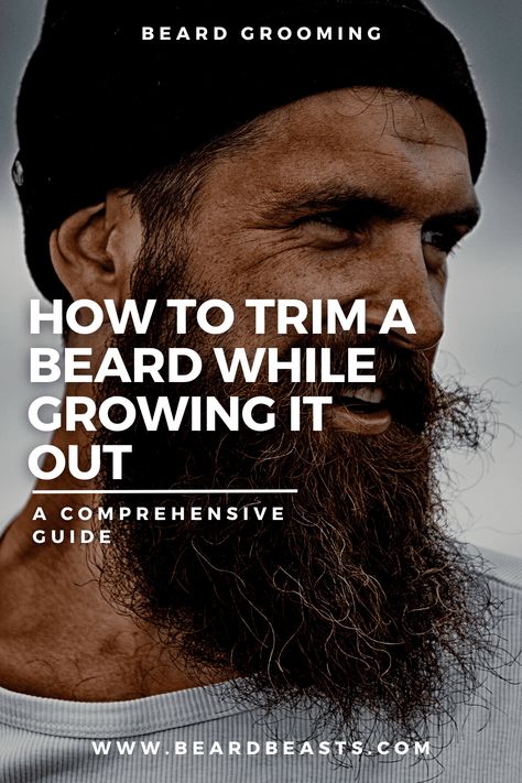 How To Beard Trim, How To Fade Beard, Beard Styling Tips, Beard Grooming Tips, How To Shape A Beard, How To Trim Beard, How To Grow A Beard, Beard Trimming Tips, Long Hair With Beard