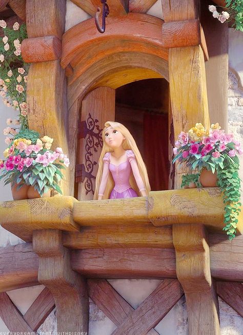 Rapunzel Looking Out Window, Tangled Live Action, Tangled Tower, Looking Out Window, Disney Illustration, Disney Prince, Disney Women, Rapunzel Tangled, Disney Rapunzel