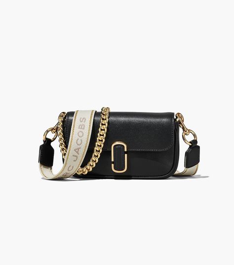 The J Marc Mini Bag | Marc Jacobs | Official Site J Marc Shoulder Bag, Mini Tote Bag, Marc Jacobs Bag, Shoulder Chain, Crossbody Bag Women, Black Shoulder Bag, Mini Shoulder Bag, Black Crossbody, Black Cross Body Bag