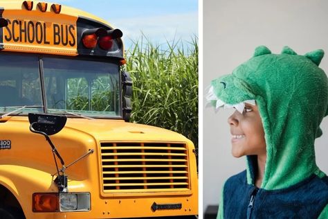 Bus drivers helps kid who didn't have PJs for 'Pajama Day' - Upworthy Pajama Day At School, Paternity Leave, Pajama Day, School Bus Driver, Bus Driver, To The Rescue, I Want Him, Body Language, School Bus