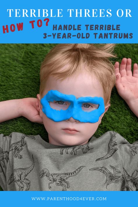 Terrible Threes or How To Handle Terrible 3-Year-Old Tantrums What To Teach My Three Year Old, Three Year Old Shirt, Terrible Threes, Three Year Olds Behavior, Two Year Old Tantrums Tips, Toddler Temper Tantrums Tips, Throwing Tantrums, Child Development Activities, Buying House