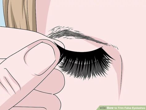 How To Trim False Eyelashes, Eyelashes Tips, False Eyelashes Tips, Eyelash Tips, Strip Eyelashes, Strip Lashes, Fake Eyelashes, Natural Look, Beauty Secrets