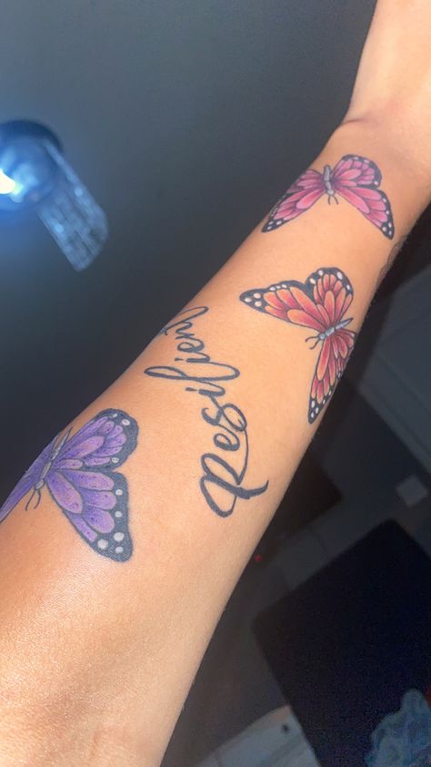 Resilient Tattoos For Women, Resilient Tattoo, Resilience Tattoo, Pretty Tattoos For Women, Cute Tattoos For Women, Future Ideas, First Tattoo, Pretty Tattoos, Tattoo Idea