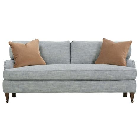 BROOKE201 in by Robin Bruce in Illinois, CO - Brooke Bench Living Room Bench Seating, Bench Seat Sofa, Apartment Size Sofa, Club Furniture, Seat Pillow, Fabric Bench, Bench Seat Cushion, Rowe Furniture, Queen Mattress Size