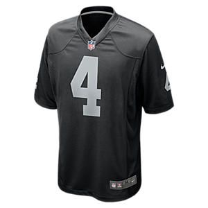 NFL Oakland Raiders (Derek Carr) Men's Football Home Game Jersey Todd Gurley, Derek Carr, Nfl Oakland Raiders, Raiders Fans, Nfl Games, Nike Jersey, Nike Nfl, Game Jersey, Football Kids