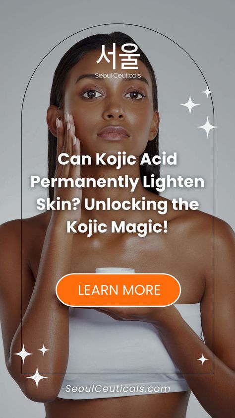 Can Kojic Acid Permanently Lighten Skin? Unlocking the Kojic Magic! Rice For Skin Lightening, Lighten Private Area, Kojic Acid Benefits, Kojic Acid Skincare Routine, How To Use Kojic Acid Soap, Skin Lightening Products, Kojic Acid, Lighten Skin, Get Rid Of Blackheads