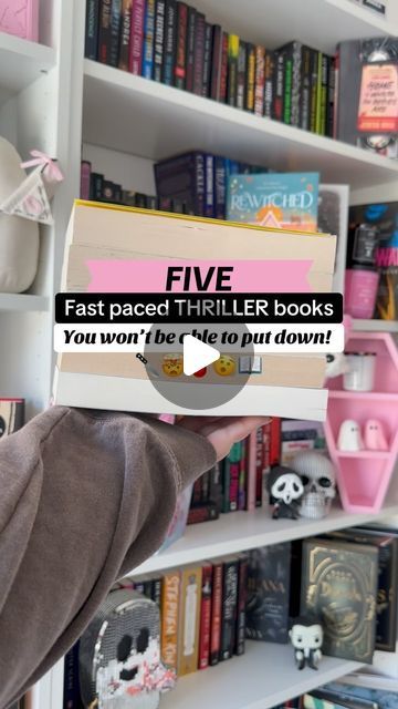 Carly | Bookstagram 👻🖤🔮 on Instagram: "5 fast paced thriller books you WON’T be able to put down!   You know when you’re reading a book that’s so fast paced your heart is racing, your palms are sweating and you just have to know what happens next? Well these are exactly those type of books. Let’s just say, they had me feeling STRESSED 🤯🫣🥵  What’s your favourite fast paced thriller?  #booktok #bookworm #bookstagram #bookaddict #bookstack #bookish #booksta #ukbookstagram #bookblogger #lovebooks #thrillerbooks #bookreview #booksbooksbooks #tbr #bookshelf #bookshelfie #rainbowbookshelf #rainbowbooks #horrorbooks #thrillerbook #plottwist" Thriller Booktok, Fast Paced Books, Tbr Bookshelf, Types Of Books, Horror Books, Thriller Books, Reading A Book, Page Turner, Book Blogger