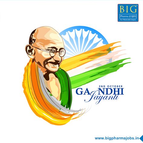 Let's remember the Mahatma who shook the world in a gentle way, Wishing you a Happy Gandhi Jayanti.    #HappyGandhiJayanti #BigPharmaJobs #BigIdeasHR #BigIdeasHRConsulting #BigHRConsulting Rangoli Competition, Mahatma Gandhi Jayanti, Swachh Bharat, Goodbye Party, Indian Flag Images, National Festival, Happy Gandhi Jayanti, Gandhi Jayanti, Gandhi Quotes