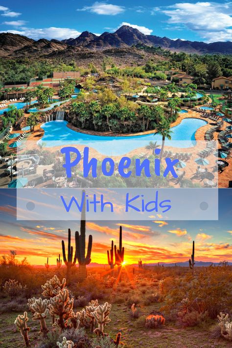 Scottsdale Family Vacation, Things To Do In Phoenix Arizona Kids, Phoenix Resorts, Phoenix With Kids, Awesome Pools, Phoenix Vacation, Phoenix Travel, Resorts For Kids, Kid Friendly Resorts