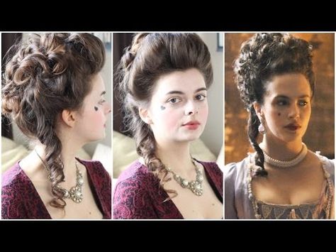 Yes, the hair tutorial is here! In today’s video I’m going to show you how to recreate a gorgeous 18th century hairstyle inspired by the Hulu original show Harlots, which is set in Georgian London. We’re also going to talk about the hair trends of the period. Enjoy watchin and be sure to check out … Continue reading 18th Century Hair Tutorial | Hulu Harlots 18th Century Hair Tutorial, 1600 Hairstyles, 1800 Hairstyles Woman Tutorial, Rococo Hair Tutorial, Victorian Era Hairstyles Tutorials, 1700 Hairstyles Woman, 18th Century Hairstyles Woman, Victorian Hairstyles Tutorial, 17th Century Hairstyles