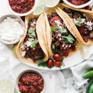 Christmas Tacos | Oh So Delicioso Christmas Tacos, Crockpot Express, Taco Burger, Easy Christmas Dinner, Cranberry Salsa, Easy Taco Recipes, Supper Ideas, Juicy Steak, Xmas Food