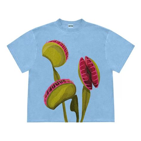 Aesthetic t-shirt with a detailed graphic of Venus Flytrap Size:• M: Bust: 94cm/ 37.0in, Length: 67cm/ 26.4in, Sleeves: 19cm/ 7.5in• L: Bust: 98cm/ 38.6 in, Length: 69cm/ 27.2in, Sleeves: 20cm/ 7.9in• XL: Bust: 102cm/ 40.2in, Length: 71cm/ 27.9in, Sleeves: 21cm/ 8.3in• 2XL: Bust: 106cm/ 41.7in, Length: 75cm/ 29.5in, Sleeves: 22cm/ 8.7inMaterial: Polyester Grunge Looks, 90s Y2k Fashion, Venus Flytrap, Y2k Summer Outfits, Outfits Retro, Baby Tees Y2k, Y2k Baby Tee, Aesthetic T Shirts, Y2k Aesthetic Outfits