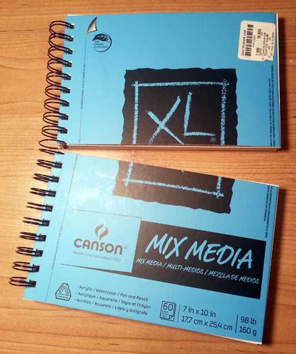 Canson Mixed Media Sketchbook, Multi Media Sketchbook, Art Pencil Set, Mixed Media Sketchbook, Small Sketchbook, Stationery Obsession, Art Studio Organization, Studio Organization, Drawing Book