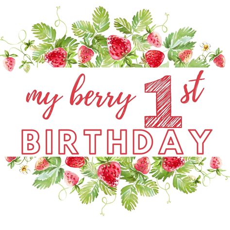 First birthday themes