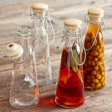 Best Vinegar for Salad Dressing — Eatwell101 Best Cooking Oil, Best Salad, Jars For Sale, Vintage Jars, Kitchenware Store, Infused Oils, Kitchen Canisters, Milk Bottle, Oui Oui