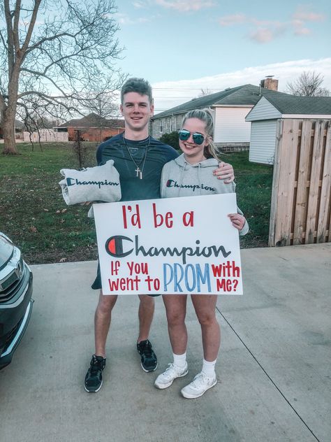 Cute Prom Proposals For Guys, Guy Friend Promposal, Corny Prom Proposals, Cheer Promposal Ideas, Girl Promposal To Boy, Winter Formal Proposal Girls Ask Guys, Snoco Proposals, Prom Posals Ideas For Him, Promposal Ideas For Him