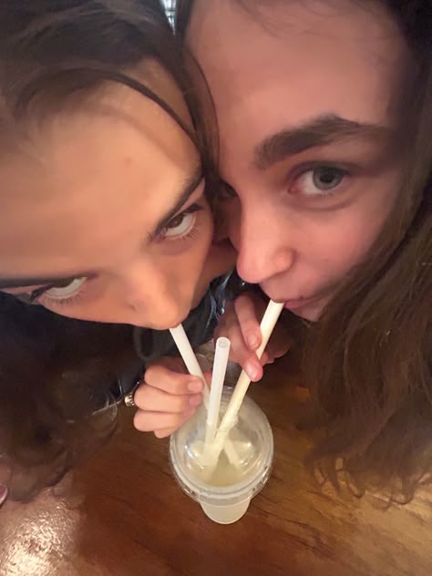 drink, sharing a drink, cute drink, sharing drinks, milkshake, sharing milkshake, cute milkshake, cute duo, 0.5 pic, aesthetuc 0.5, aesthetic duo, aesthetic candid Duo 0.5 Pics, Insta Photo Ideas Duo, Duo Inspo Pics, Best Friend Duo Aesthetic, Summer Duo Pics, 0 5 Pictures Funny, Duo Pics Aesthetic, Duo Picture Ideas, Duo Pic Ideas