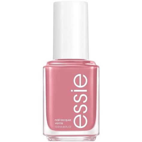 Breathe In, Dusty Pink Nails, Short Pink Nails, Essie Colors, Ombre Manicure, Summer Nail Polish, Breathe Out, Purple Nail Polish, Essie Gel