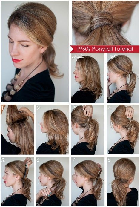 long hair updos easy to do yourself | Diy Ponytail Hairstyles for Medium, Long Hair | Popular Haircuts Diy Ponytail Hairstyles, Diy Ponytail, Ponytail Hairstyles Tutorial, Ponytail Tutorial, Easy Updo, Ponytail Hairstyles Easy, Hair Romance, Messy Ponytail, Easy Hairstyles For Medium Hair