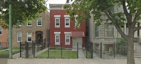 This is what the original house on Mango street looked like. Though this is actually the across the street neighbor of Sandra Cisenaros' childhood home, she has said that it looks very similar to what her childhood home looked like. House On Mango Street, The House On Mango Street, Mango Street, Vis Dev, Street Aesthetic, Childhood Home, Street House, Essay Topics, Street Look