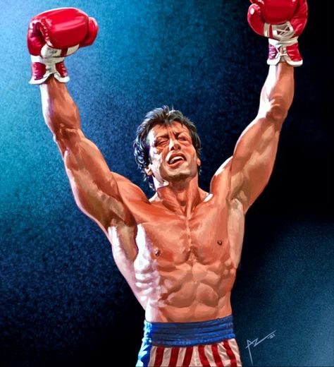 Rocky Balboa Aesthetic, Rocky Balboa Poster, Rocky Series, Mordecai Y Rigby, Rocky Film, Rocky Ii, Legendary Pictures, Rocky Balboa, Sylvester Stallone