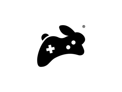 Rabbit Logo Ideas, Steam Logo, Logo Rabbit, Rabbit Rescue, Accessories Drawing, Gamer Logo, Rabbit Logo, Game Logos, Rabbit Accessories