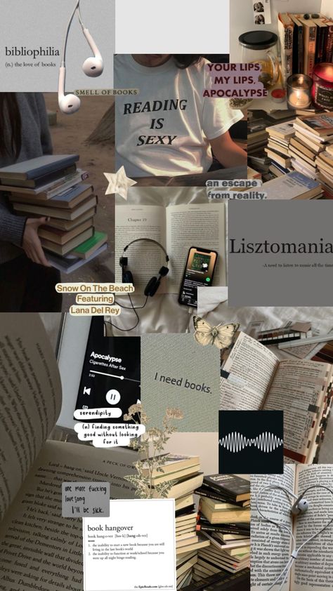 Reading Asthetic Pics, Study Core Aesthetic Wallpaper, Book Icons Aesthetic, Books And Music Aesthetic, Alexiscore Aesthetic, Books Wallpaper Book Wallpaper Aesthetic, Books Wallpaper Aesthetic, Bookish Wallpaper Iphone, Reading Wallpaper