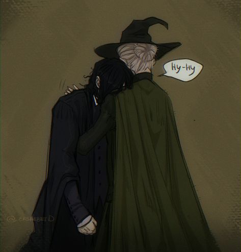 Remus X Severus Fanart, Snape X Mcgonagall, Severus And Minerva, Snupin Fanart, Snape X James, Snape And Mcgonagall, Severus Snape Art, Snape Fanart, Severus Snape Fanart