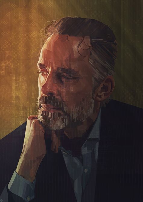 ArtStation - Jordan B Peterson, Daniel Simmonds Jordan Peterson Portrait, Jordan Peterson Art, Jordan Peterson Wallpaper, Jordon Peterson, Art Pictures Ideas, Mistborn Series, Jordan B Peterson, Positive Quotes Wallpaper, Wallpaper Notebook