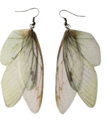 moth fairy earrings | ShopLook Moth Fairy, 2014 Grunge, Accessories Png, Grunge Earrings, Clothing Png, Fairycore Clothes, Fairy Earrings, Png Clothes, Grunge Accessories