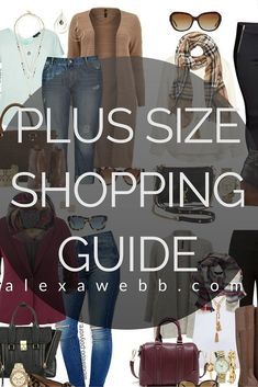 Plus Size Shopping Guide - The Best Plus Size Shopping Resource - Where to Shop - alexawebb.com #alexawebb #plus #size #shopping Party Outfit Plus Size, Plus Size Herbst, Xl Mode, Alexa Webb, Capsule Wardrobe Work, Plus Size Work, Look Plus Size, Plus Size Fall, Plus Size Brands